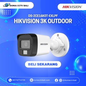 Hikvision 3K Smart Hybrid Light Outdoor Bullet Camera