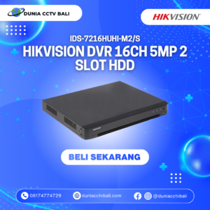 Hikvision DVR 16Ch 5MP 2 Slot HDD