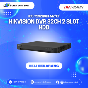 Hikvision DVR 32 Channel AcuSense 2 Slot HDD