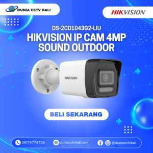 Hikvision 4MP Smart Hybrid Light Bullet Network Camera