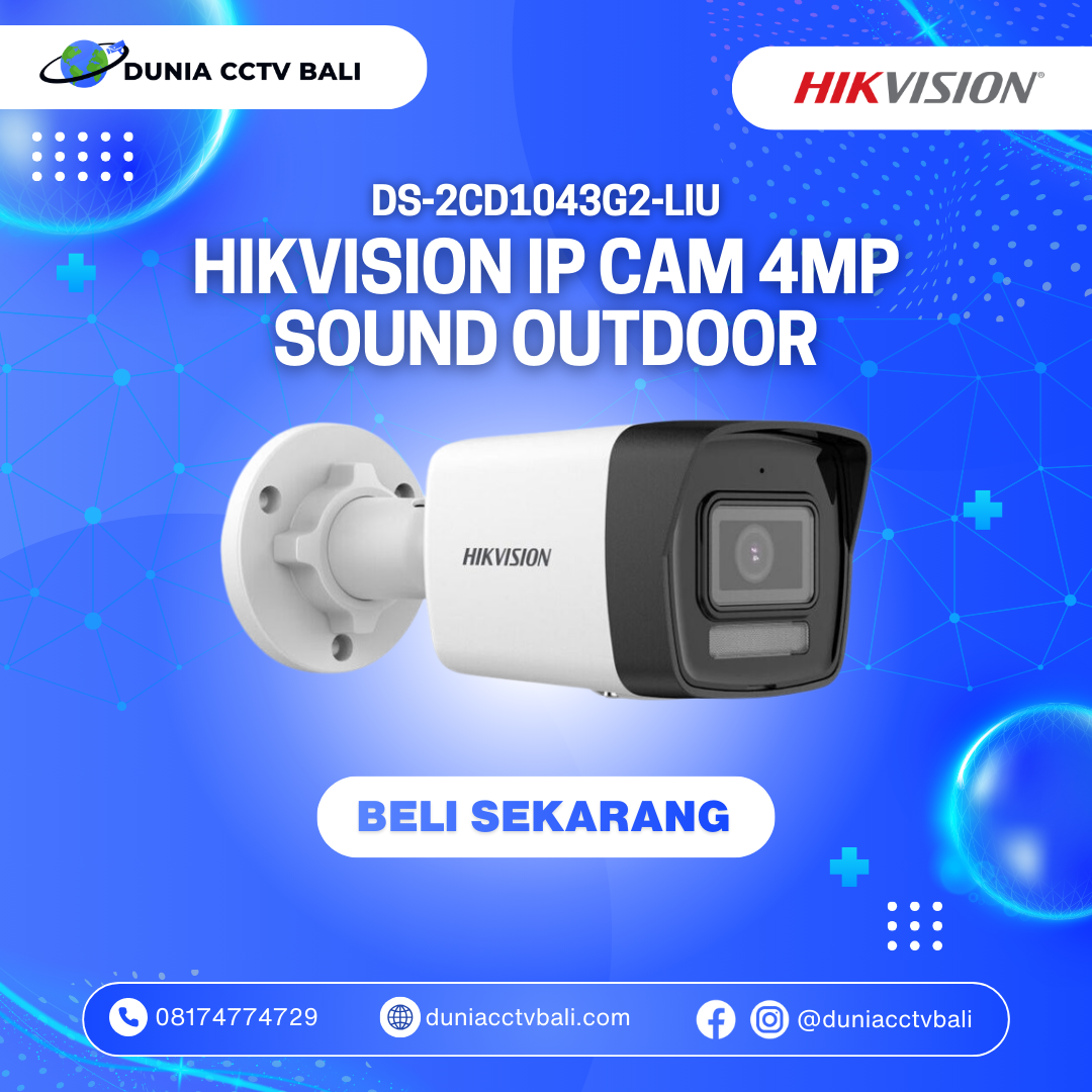 Hikvision 4MP Smart Hybrid Light Bullet Network Camera