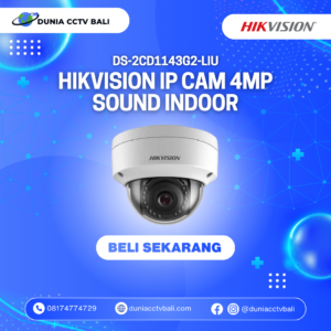 Hikvision 4MP Smart Hybrid Light Dome Network Camera