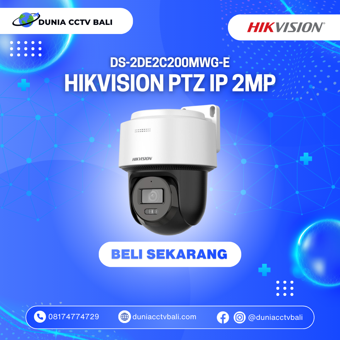 Hikvision 2MP Smart Hybrid Light Mini PT Network Camera