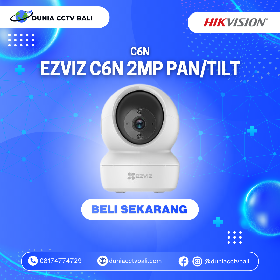 EZVIZ C6N 1080p Smart Wi-Fi Pan & Tilt Camera