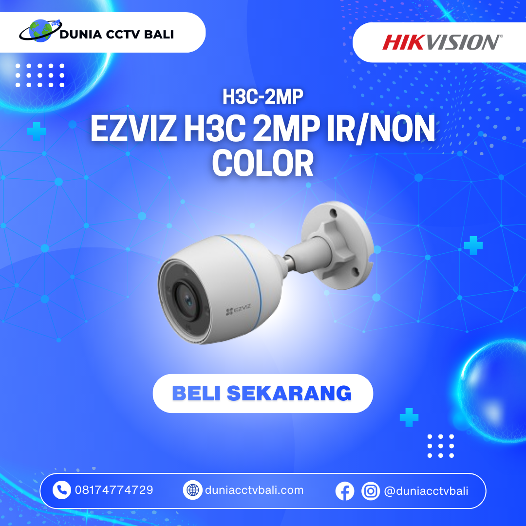 EZVIZ H3c 2MP Wi-Fi Smart Home Outdoor Camera