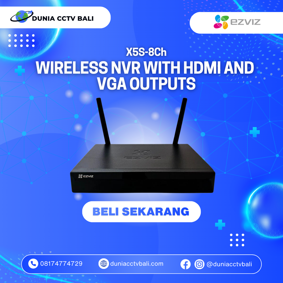 EZVIZ X5S-8Ch Wireless NVR