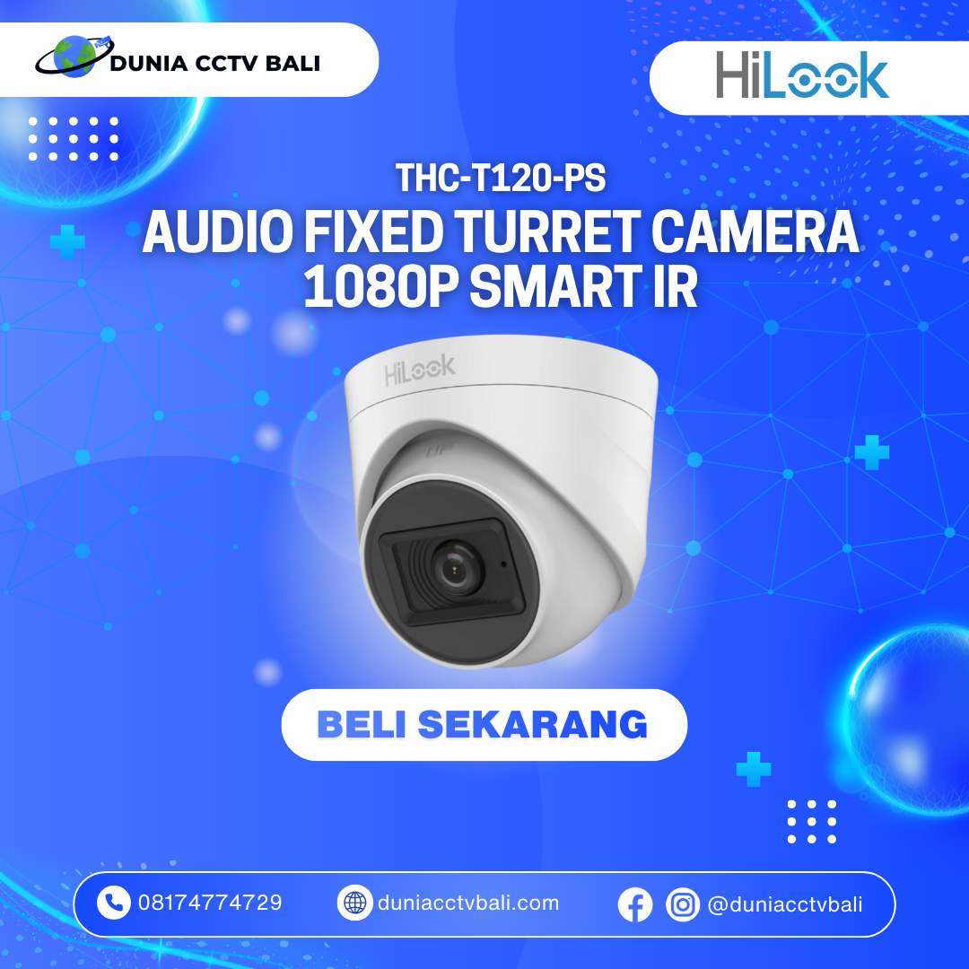 HiLook 2MP Indoor Audio Camera