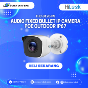 HiLook 2MP Outdoor Audio Bullet Camera