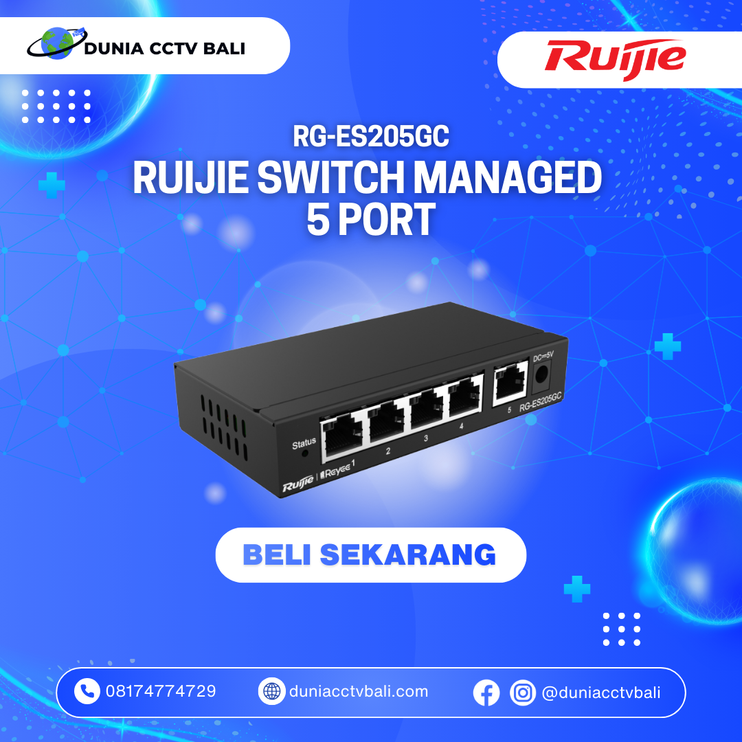 Ruijie Switch Managed 5 Port